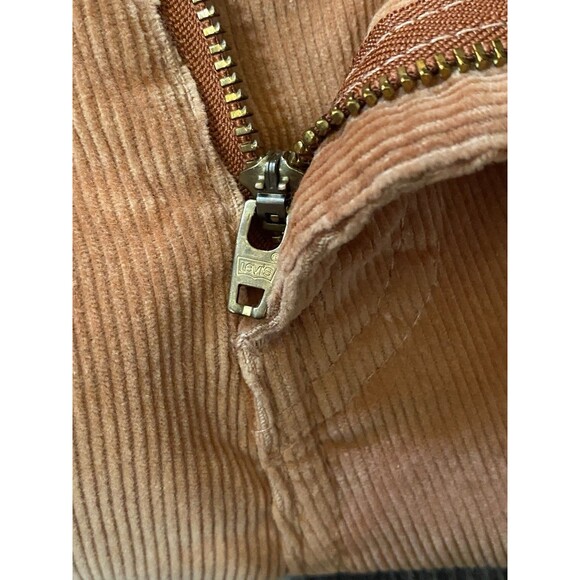 Vtg Levi’s 519 Corduroy Slim Straight Pants Peach High Rise W26 L32 USA Made - Picture 8 of 15